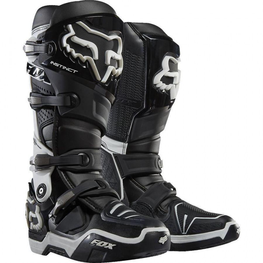 Мотоботы Fox Instinct Boot Black/Black