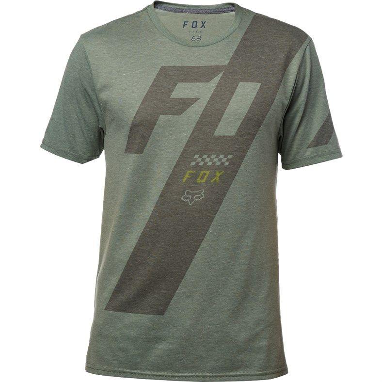 Футболка Fox Scalene SS Tech Tee Heather Dark Fatigue