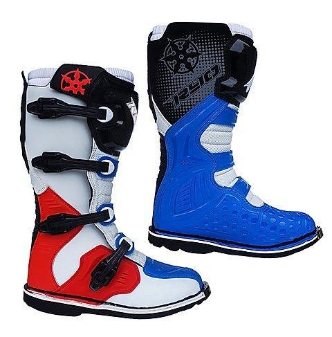 Мотоботы RYO Racing MX3 white/blue/red