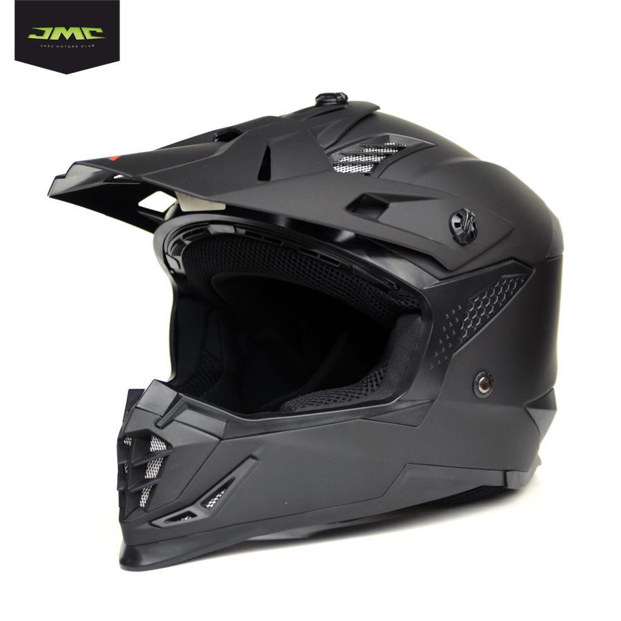 Шлем кроссовый ATAKI SC-16 Solid black matt