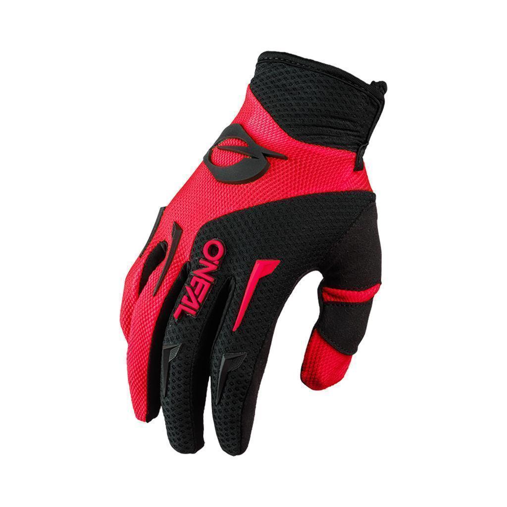 Перчатки эндуро и мотокросс подростковые ONEAL ELEMENT YOUTH 21 red/black