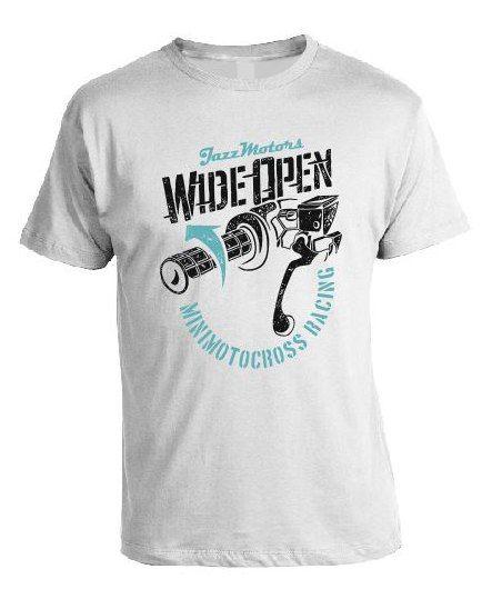 Футболка WIDE OPEN white