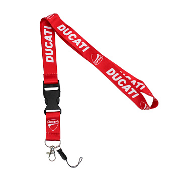 Шнурок для ключей Ducati Красный
