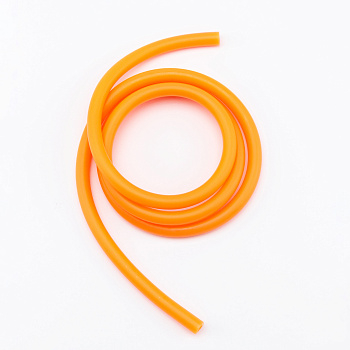 Шланг топливный 4-8 мм PVC оранжевый 1 м